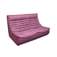 Linea Armless Two Seater Sofa
